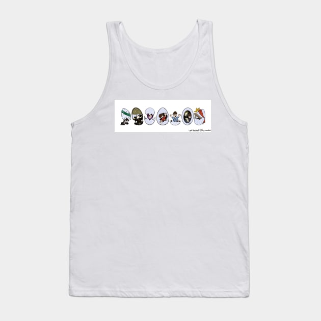 Just Hatched Tank Top by Mandiehatter